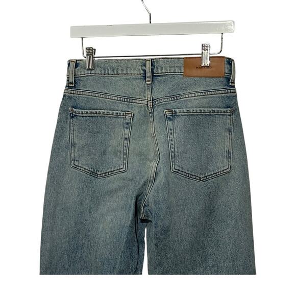 7 FOR ALL MANKIND WOMENS 28 HIGH RISE ANKLE LOGAN STOVEPIPE JEANS FROST BLUE NEW - Picture 6 of 11